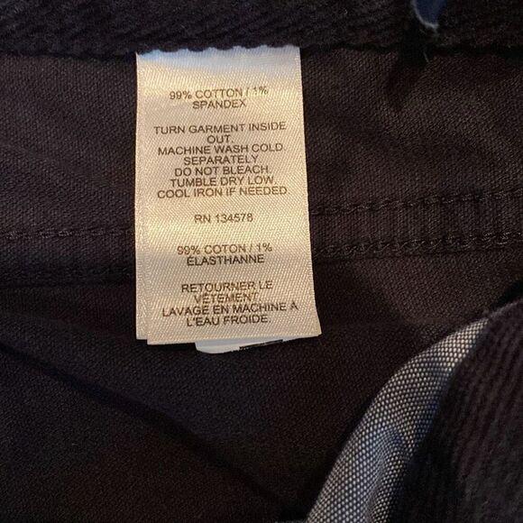 Vineyard Vines Slim Corduroy 5 Pocket Navy Pants 30x32 - Picture 3 of 7